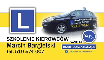 OSK Marcin Bargielski OŚRODEK SZKOLENIA KIEROWCÓW ,JAZDY DOSZKALAJĄCE ,KAT B B1-